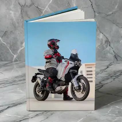 Ducati Desert Sled Rider Urban Rooftop