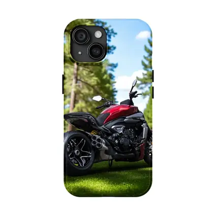 Ducati Diavel Red Motorcycle Green Park