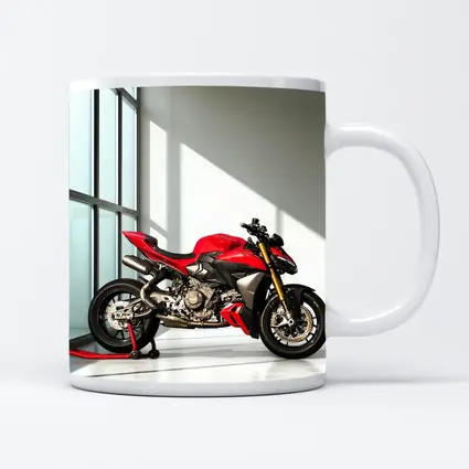 Ducati Streetfighter V4 Red Indoor Studio