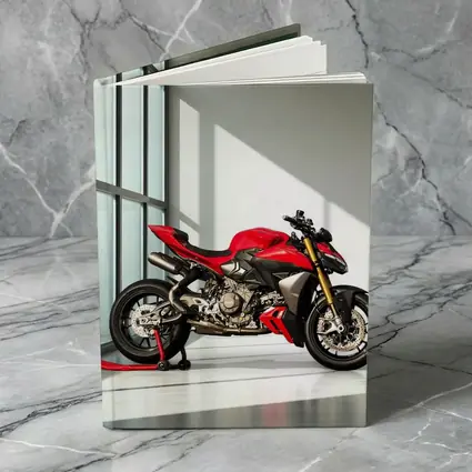 Ducati Streetfighter V4 Red Indoor Studio