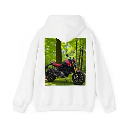 Ducati Monster Red Black Motorcycle Green Park