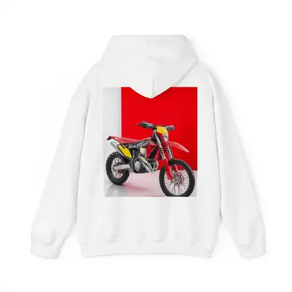 GASGAS Red Dirt Bike Against Red Background