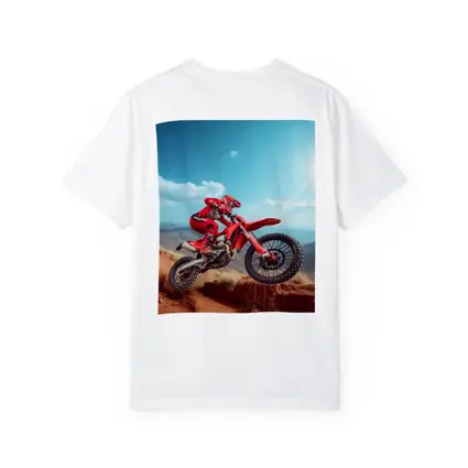 GASGAS Rider Jumping Red Desert Hills