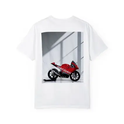 GasGas Red Race Motorcycle White Studio