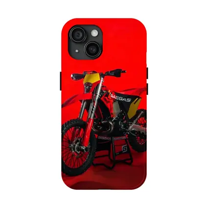 GASGAS Dirt Bike Red Studio Background