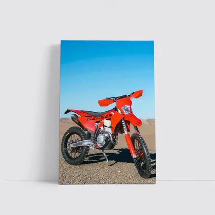 GASGAS Dirt Bike Desert Sandy Terrain