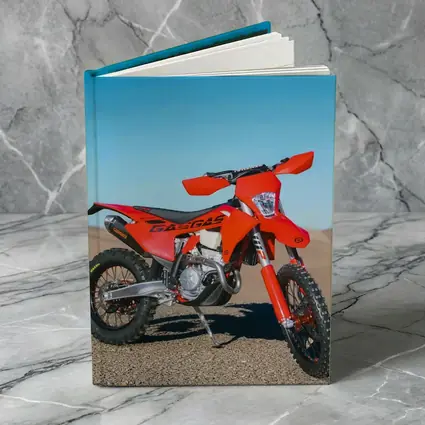 GASGAS Dirt Bike Desert Sandy Terrain