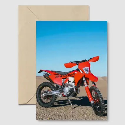 GASGAS Dirt Bike Desert Sandy Terrain