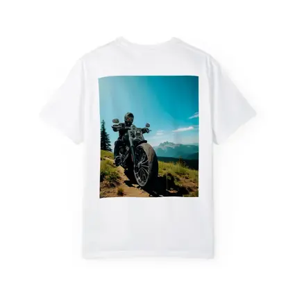 Harley Davidson Cruiser Motorcycle Mountain Landscape