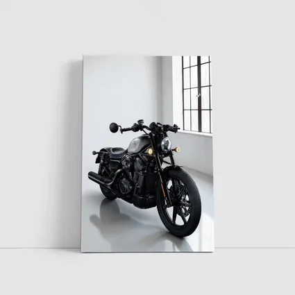 Harley Davidson Nightster Black Motorcycle Studio