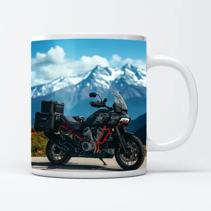 Harley Davidson Adventure Bike Mountain Pass