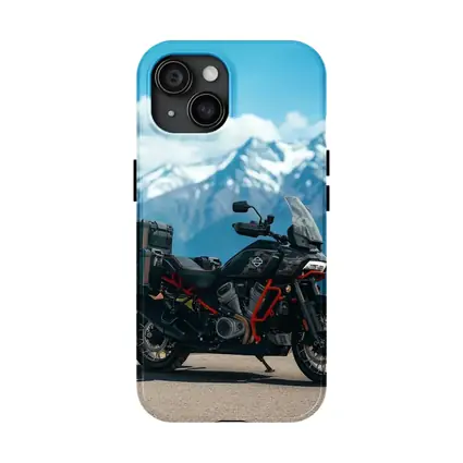 Harley Davidson Adventure Bike Mountain Pass