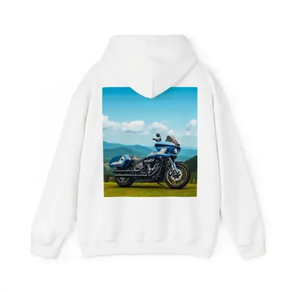 Harley Davidson Low Rider Blue Mountains Background