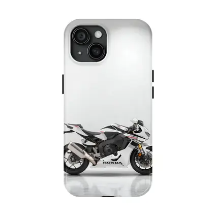 Honda CBR Sport Bike White Studio