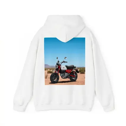 Honda Monkey Bike Desert Landscape