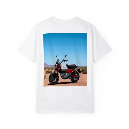 Honda Monkey Bike Desert Landscape