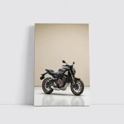 Honda CB650R Naked Bike Beige Studio