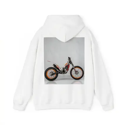 Honda Repsol Trial Motorcycle White Studio Background