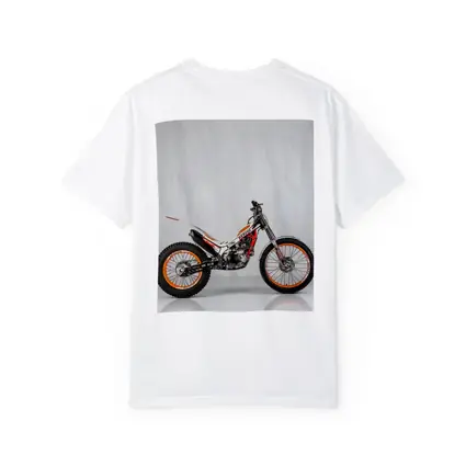 Honda Repsol Trial Motorcycle White Studio Background