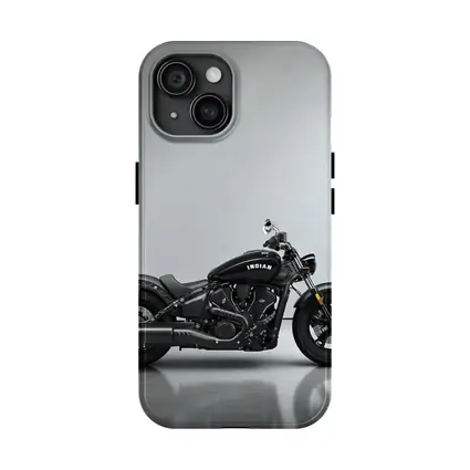 Indian Scout Bobber Black Motorcycle Studio