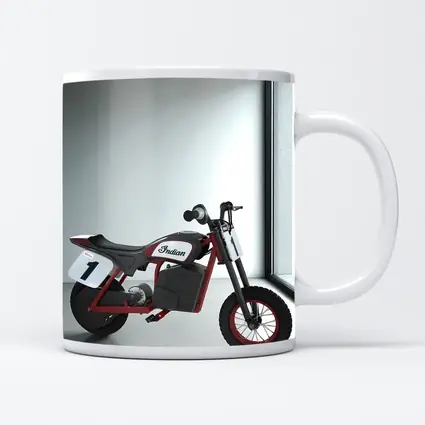 Indian Electric Mini Bike White Room