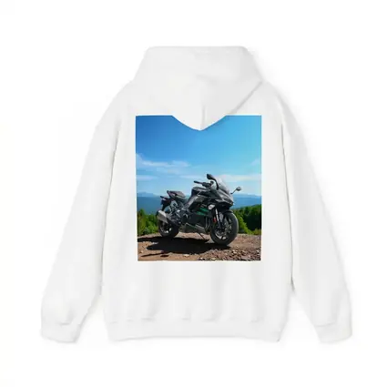 Kawasaki Sport Bike Mountain Overlook View