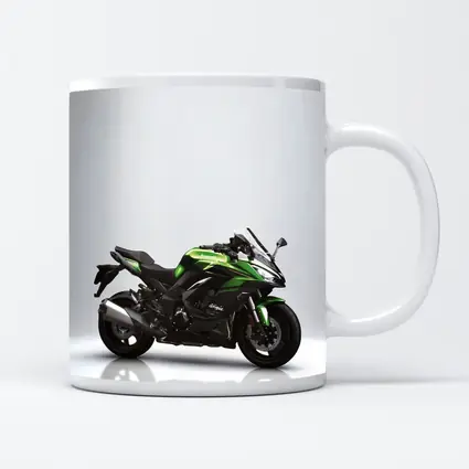 Kawasaki Ninja Sport Bike Gray Studio