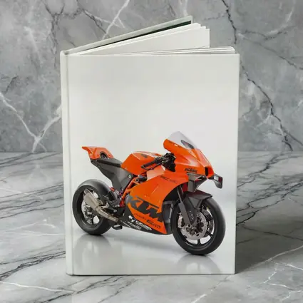 KTM RC GP Orange Sport Bike Studio