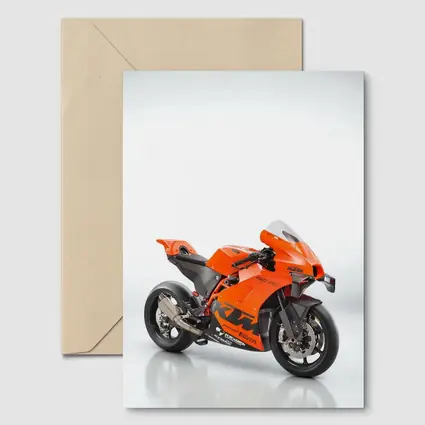 KTM RC GP Orange Sport Bike Studio