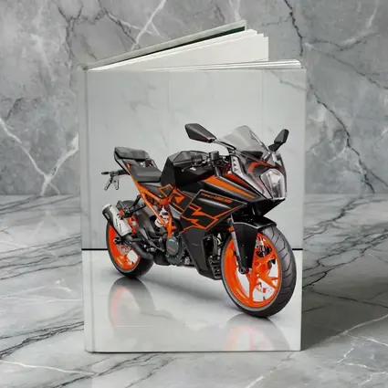 KTM RC125 Sport Bike Marble Studio