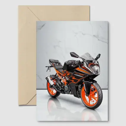 KTM RC125 Sport Bike Marble Studio