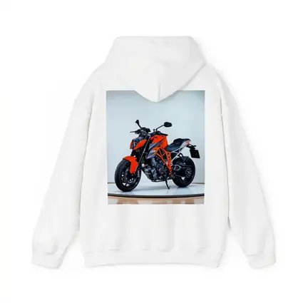 KTM Super Duke Motorcycle Studio White Background