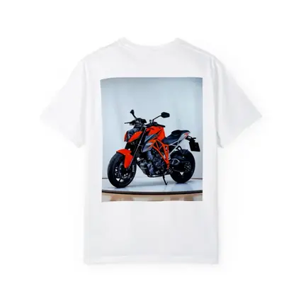 KTM Super Duke Motorcycle Studio White Background