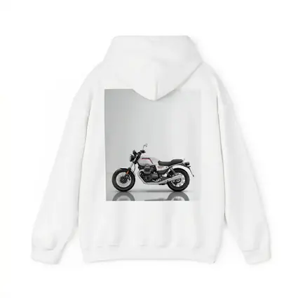 Moto Guzzi V7 White Studio Motorcycle