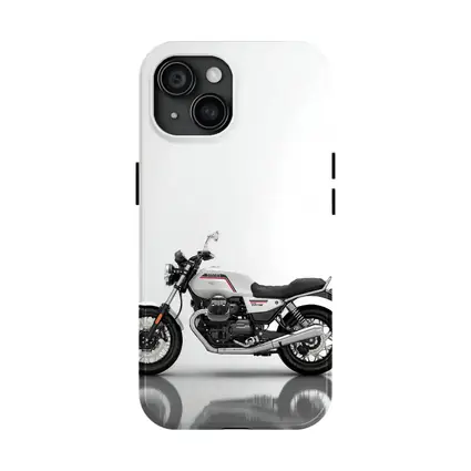 Moto Guzzi V7 White Studio Motorcycle