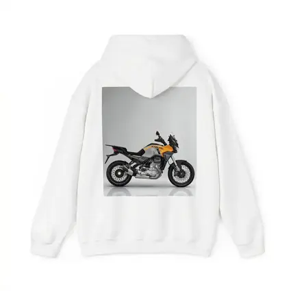 Moto Guzzi Stelvio Adventure Bike Gray Background