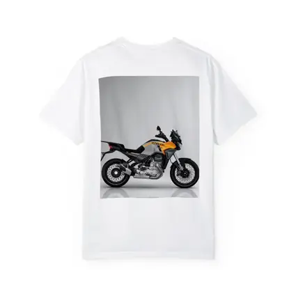 Moto Guzzi Stelvio Adventure Bike Gray Background