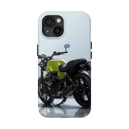 Moto Guzzi V7 Green Motorcycle Studio Shot