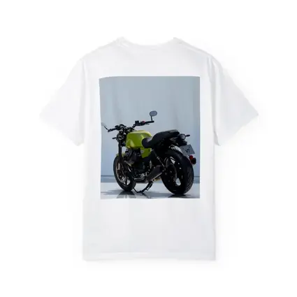 Moto Guzzi V7 Green Motorcycle Studio Shot