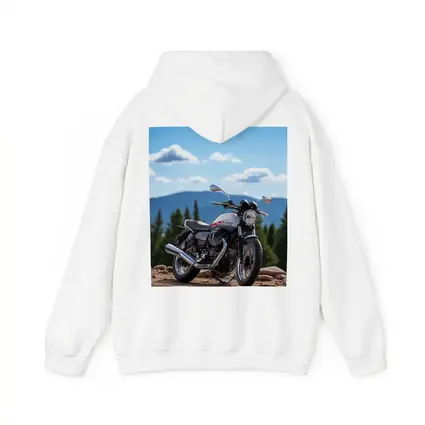 Moto Guzzi V7 Motorcycle Mountain Landscape