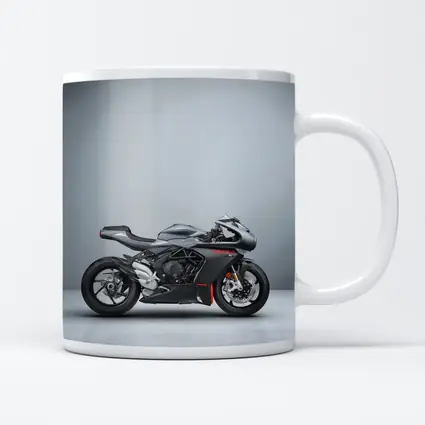 MV Agusta Supersport Motorcycle Gray Studio