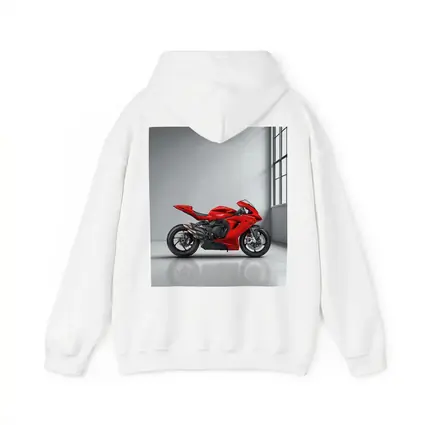 MV Agusta Red Superbike Studio White Background