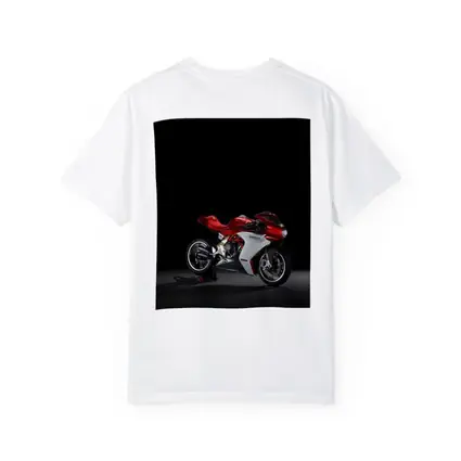 MV Agusta Superveloce Red White Dark Background