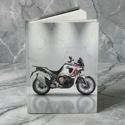 Honda Africa Twin Adventure Bike Marble Studio