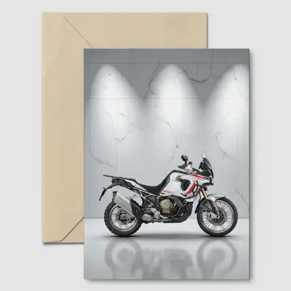 Honda Africa Twin Adventure Bike Marble Studio
