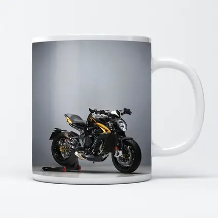 MV Agusta Naked Bike Black Gold Studio