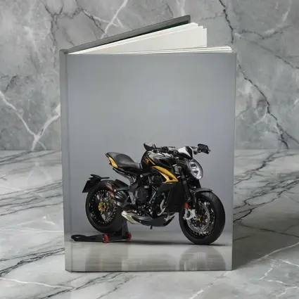 MV Agusta Naked Bike Black Gold Studio