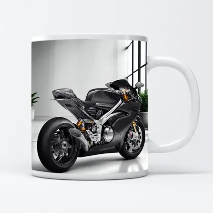 Norton Motorcycle Carbon Gray Minimal Studio
