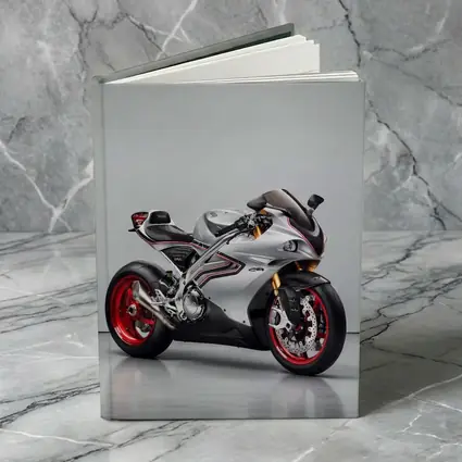 MV Agusta Superbike Silver Studio Shot