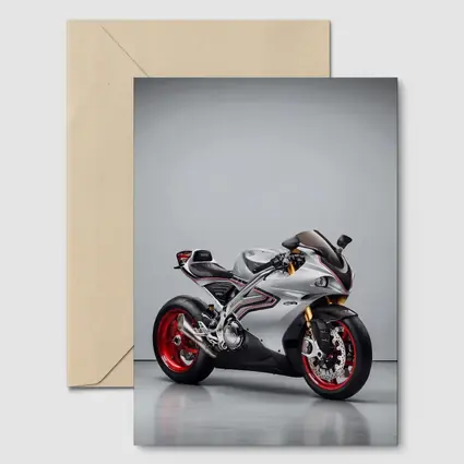 MV Agusta Superbike Silver Studio Shot